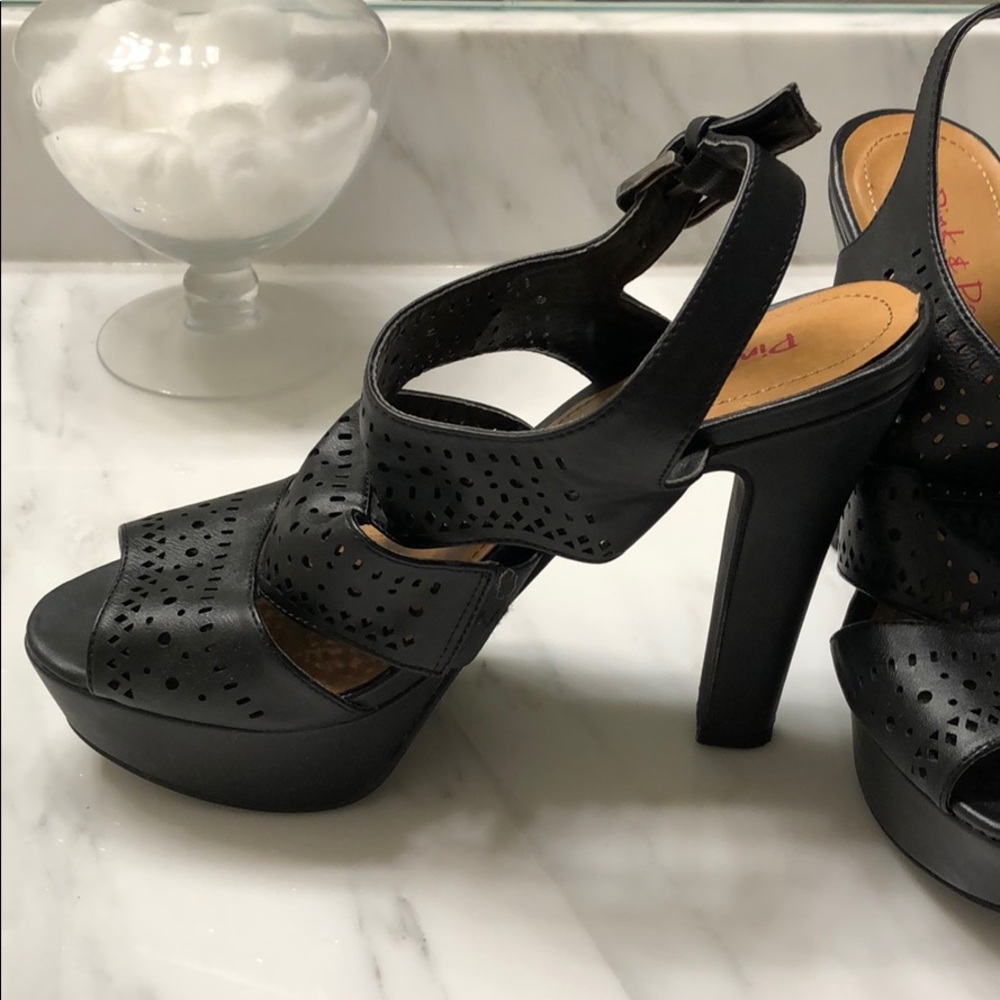 Black heels